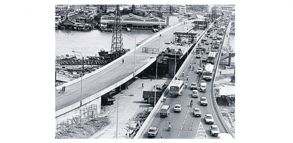 The Lavalin project in 1984.