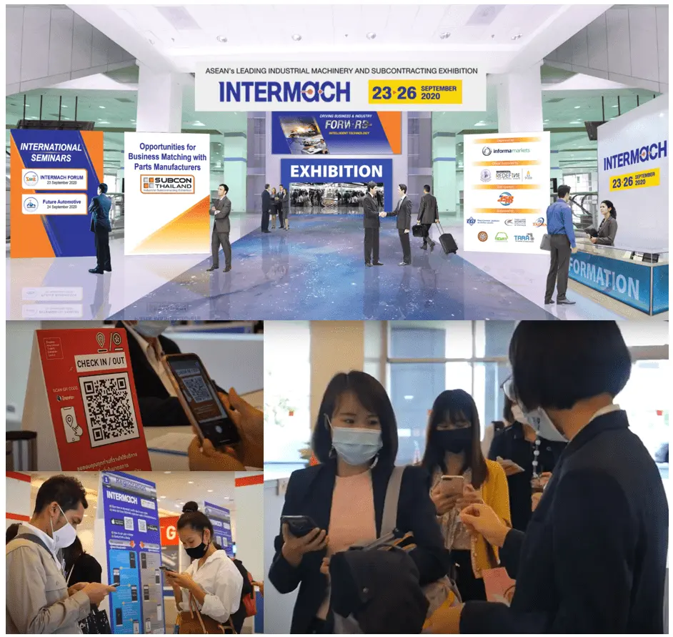 The hybrid event concept for INTERMACH & MTA ASIA held on May 12th-15th, 2021.