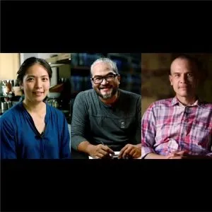 The three spotlighted icons from Thailand, Duangporn “Bo” Songsivara, Sakson Rouypirom, and Pattarasuda “Bua” Anuman Rajadhon.
