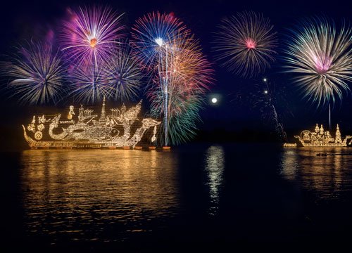 Illuminated Boat Procession