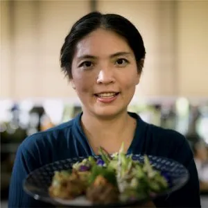 Chef Bo Songvisava is a co-founder of Bangkok restaurants Bo.Ian