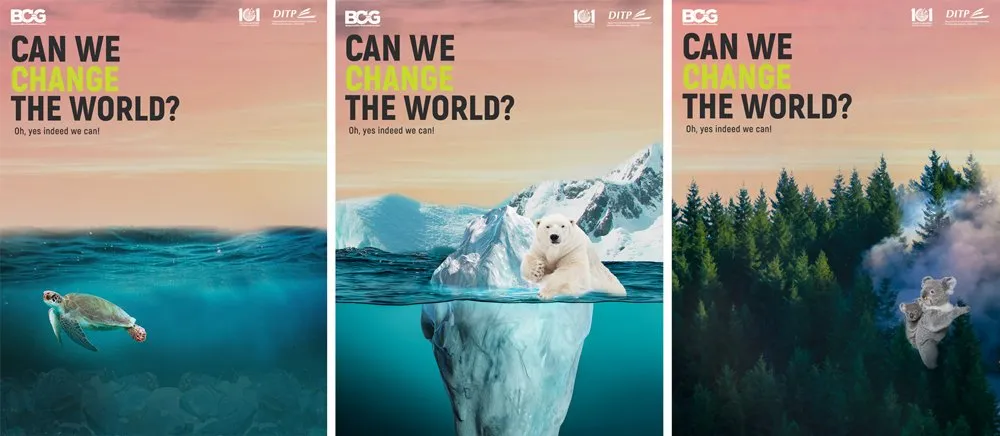 Be the ChanGe banners