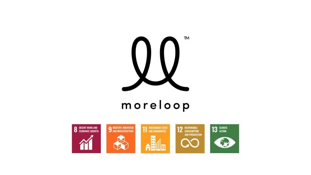 moreloop logo with five sustainable development goals