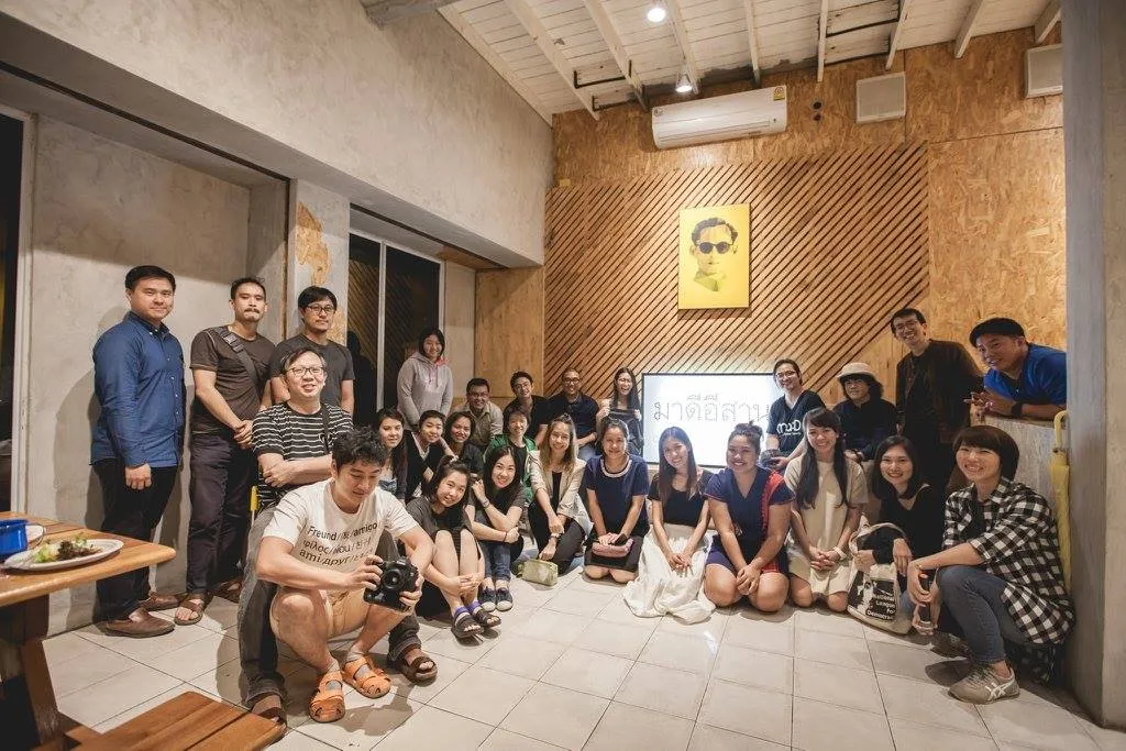 MaD Esan team at the MaD Esan headquarter in Udon Thani, Thailand