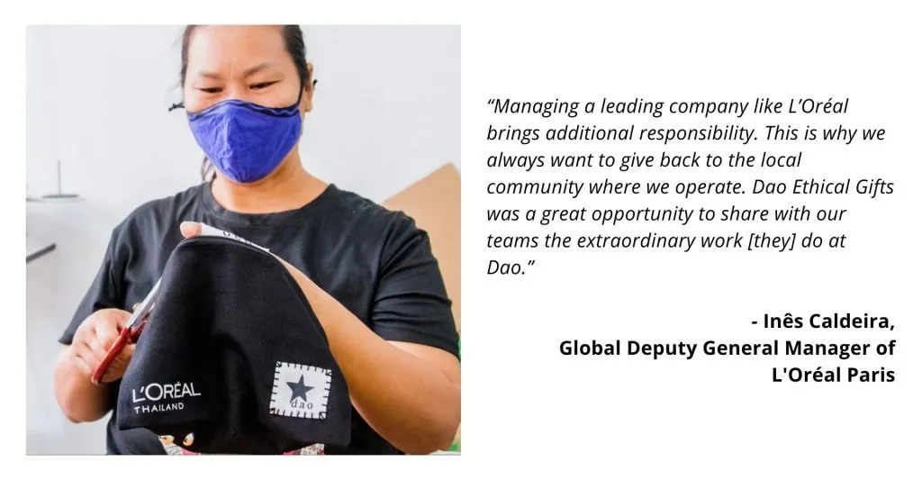 A quote by Ines Caldeira, Global Deputy General Manager of Loreal Paris
