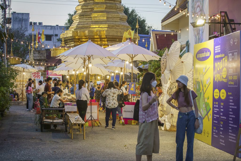Creative district in Chiang Mai, Thailand