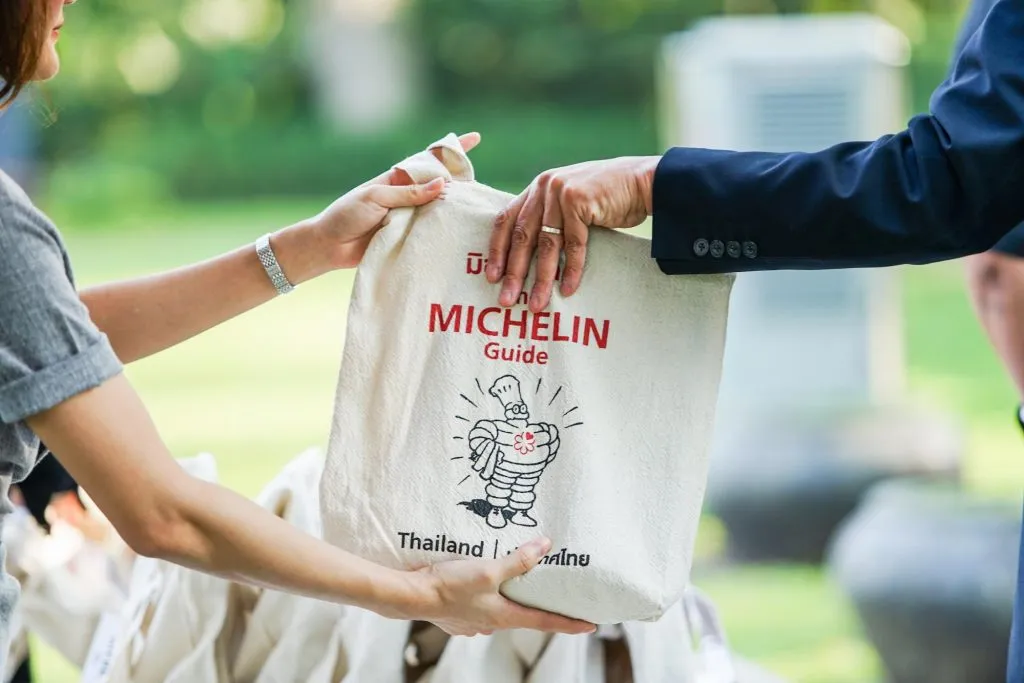 The Michelin Guide Thailand tote bag by Dao Ethical Gifts