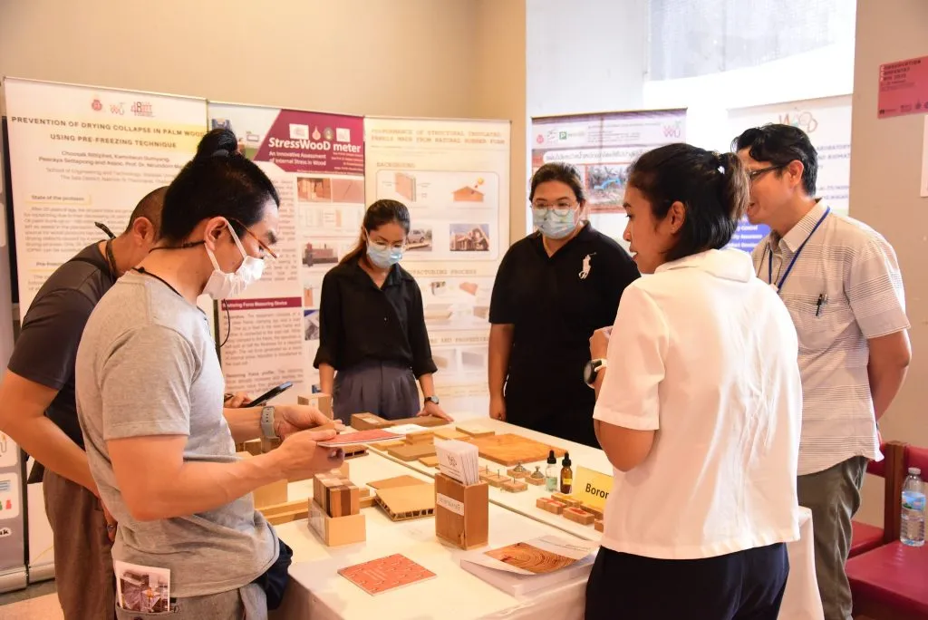 Exhibition by the Center of Excellence in Wood Science and Engineering, Walailak University