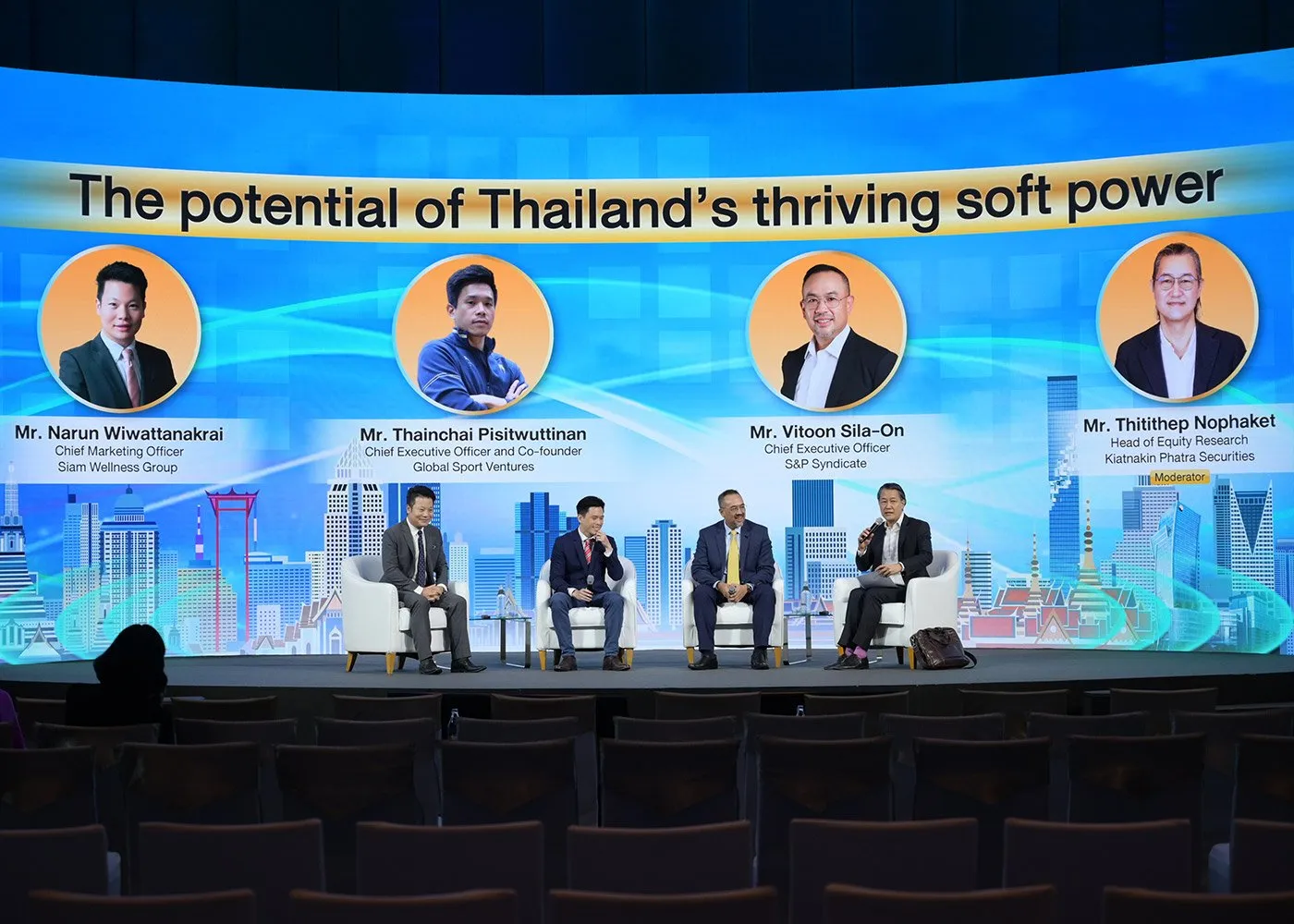 "The potential of Thailand's thriving soft power" session