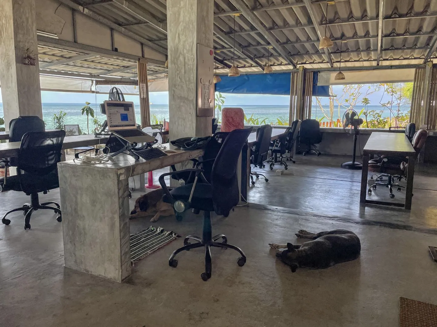 BeacHub coworking space on Phangan Island, Surat Thani province