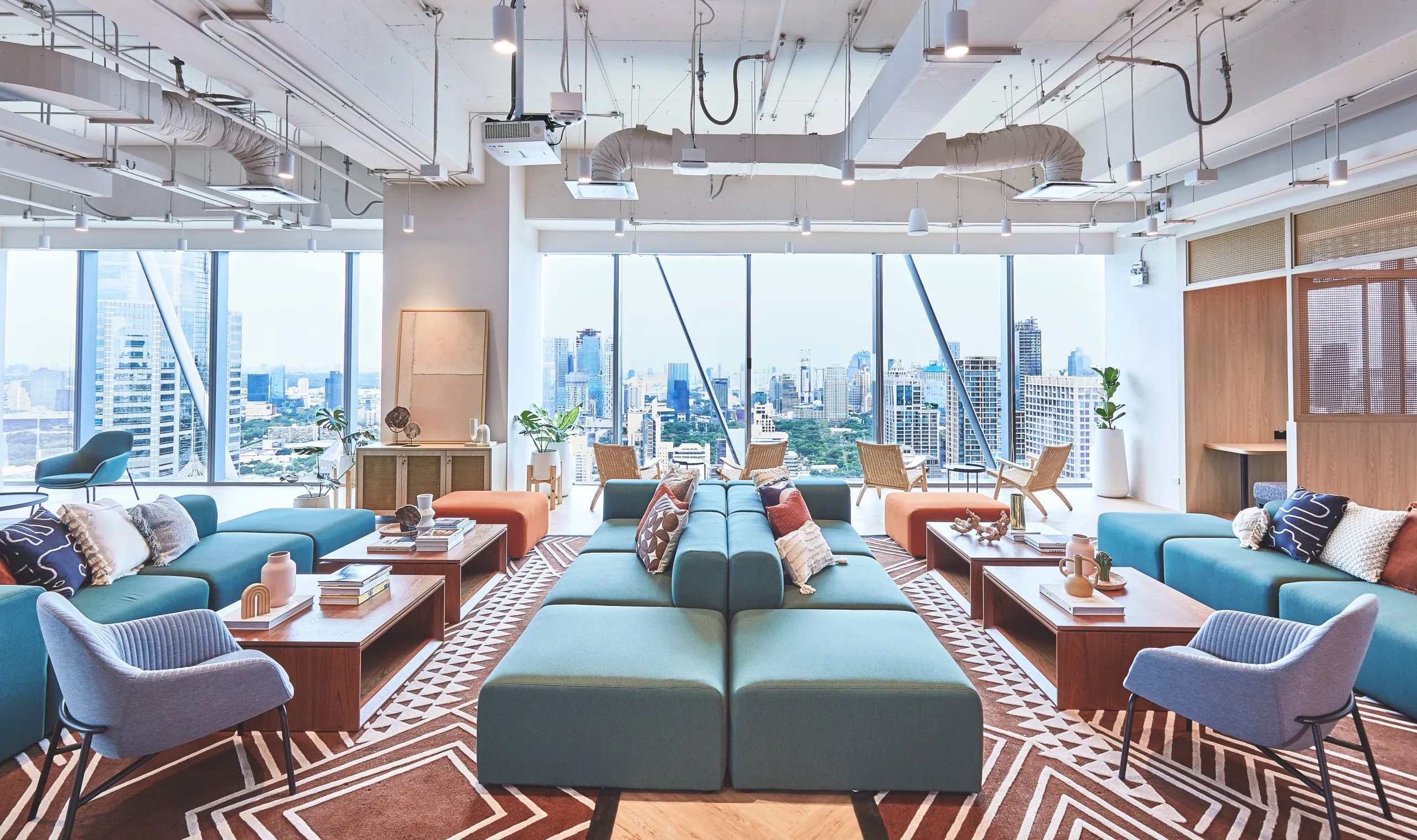 JustCo coworking space in Bangkok