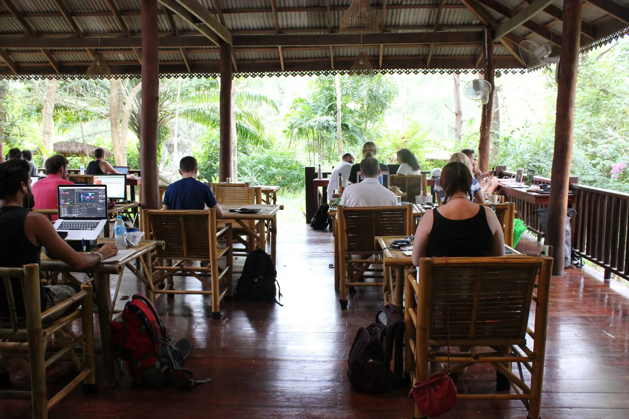 KoHub coworking space on Lanta Island, Krabi province