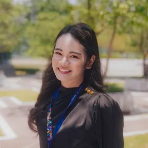 A portrait of Siratan Dew Sititanyawat, a transgender diplomat in the Ministry of Foreign Affairs (MFA)