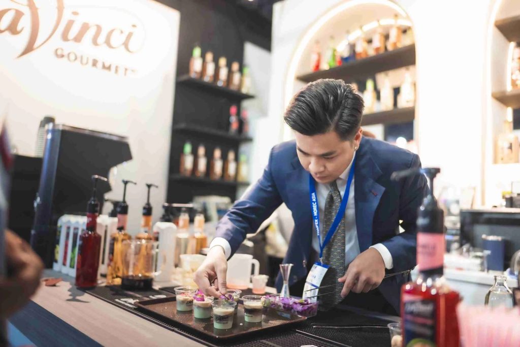 An exhibitor at the THAIFEX HOREC Asia