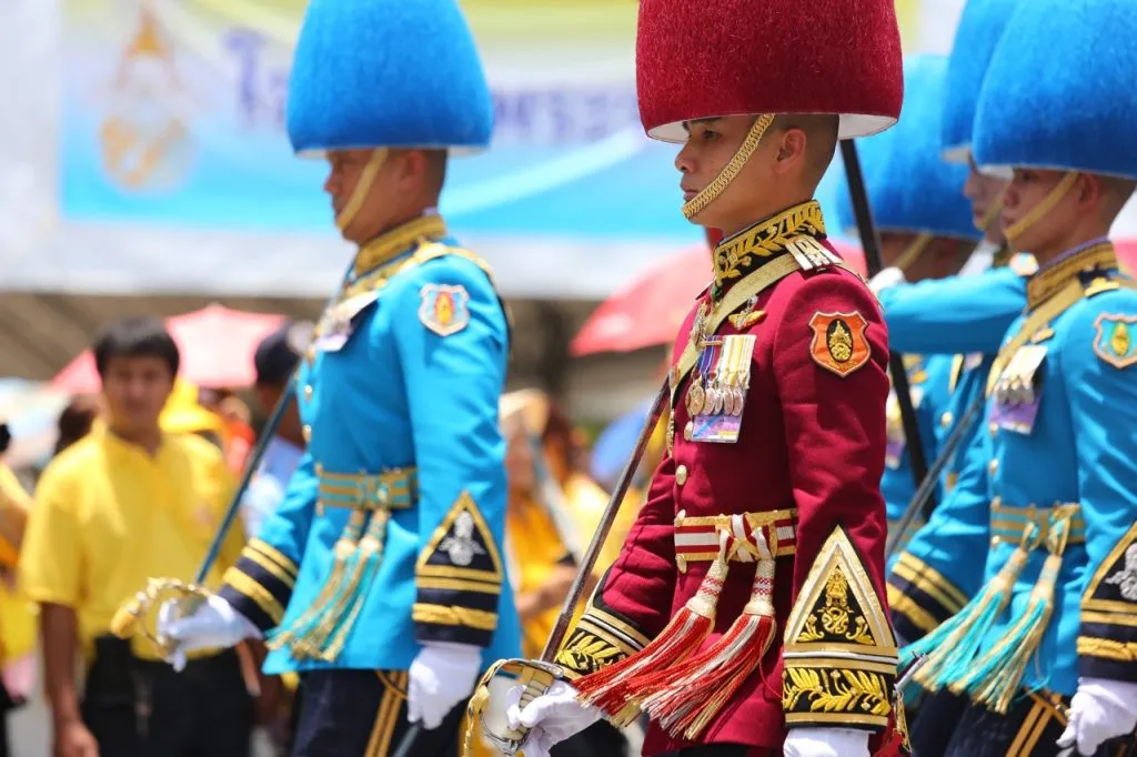 Thai Royal Guards