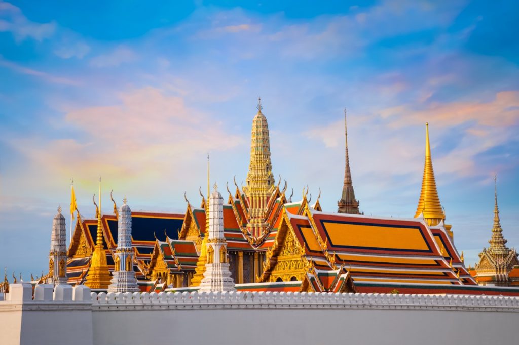 Wat Phra Kaew in Bangkok, Thailand