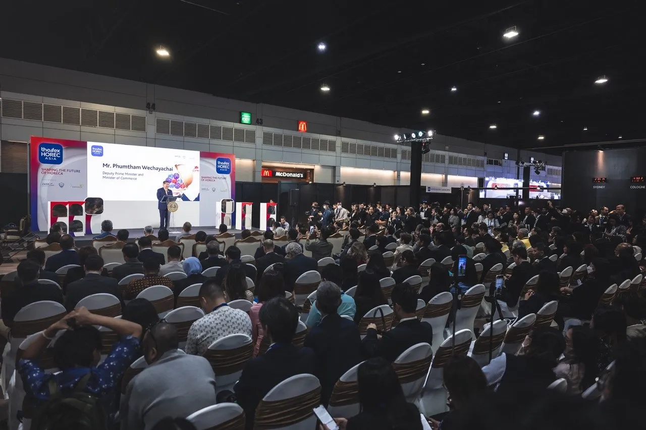 The Opening Ceremony by Mr Phumtham Wechayachai, Deputy Prime Minister and Minister of Commerce