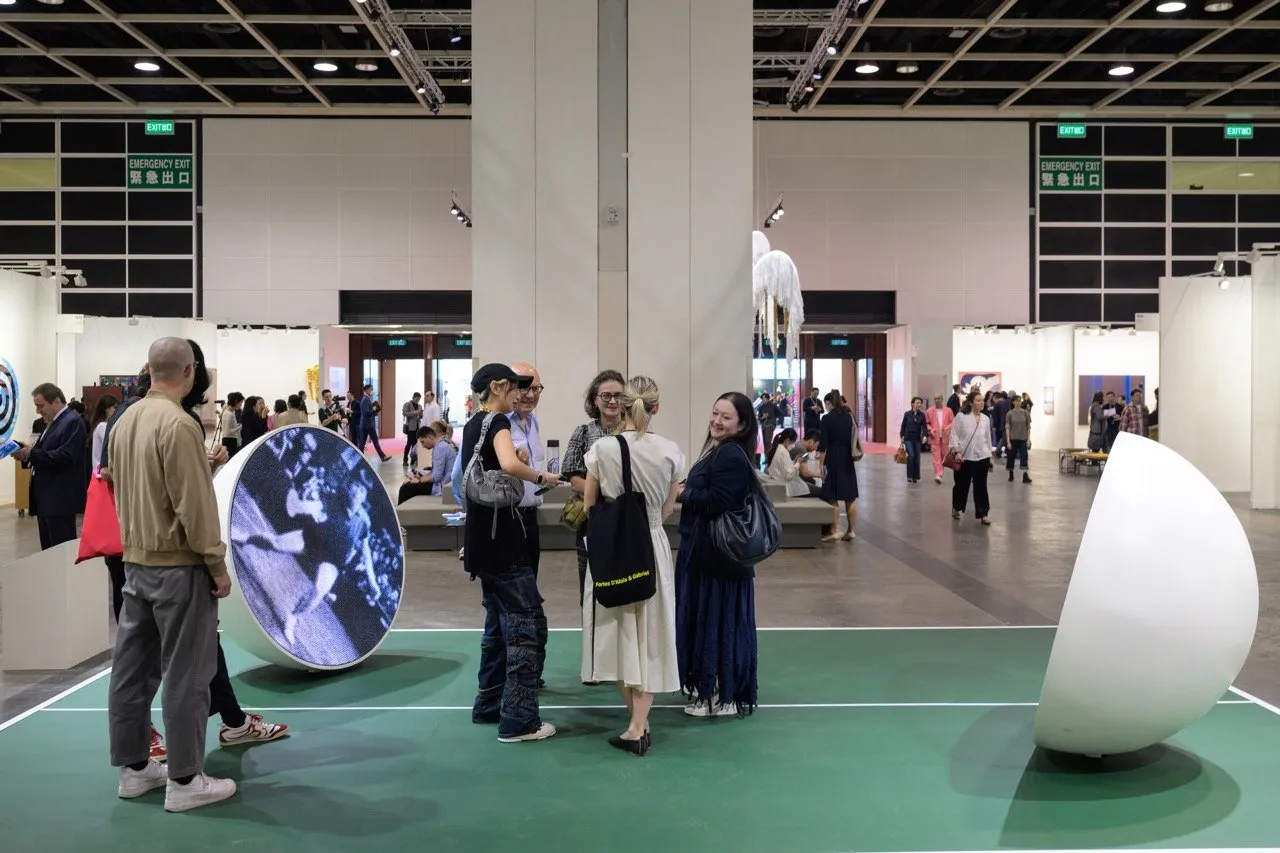 The atmosphere of Art Basel