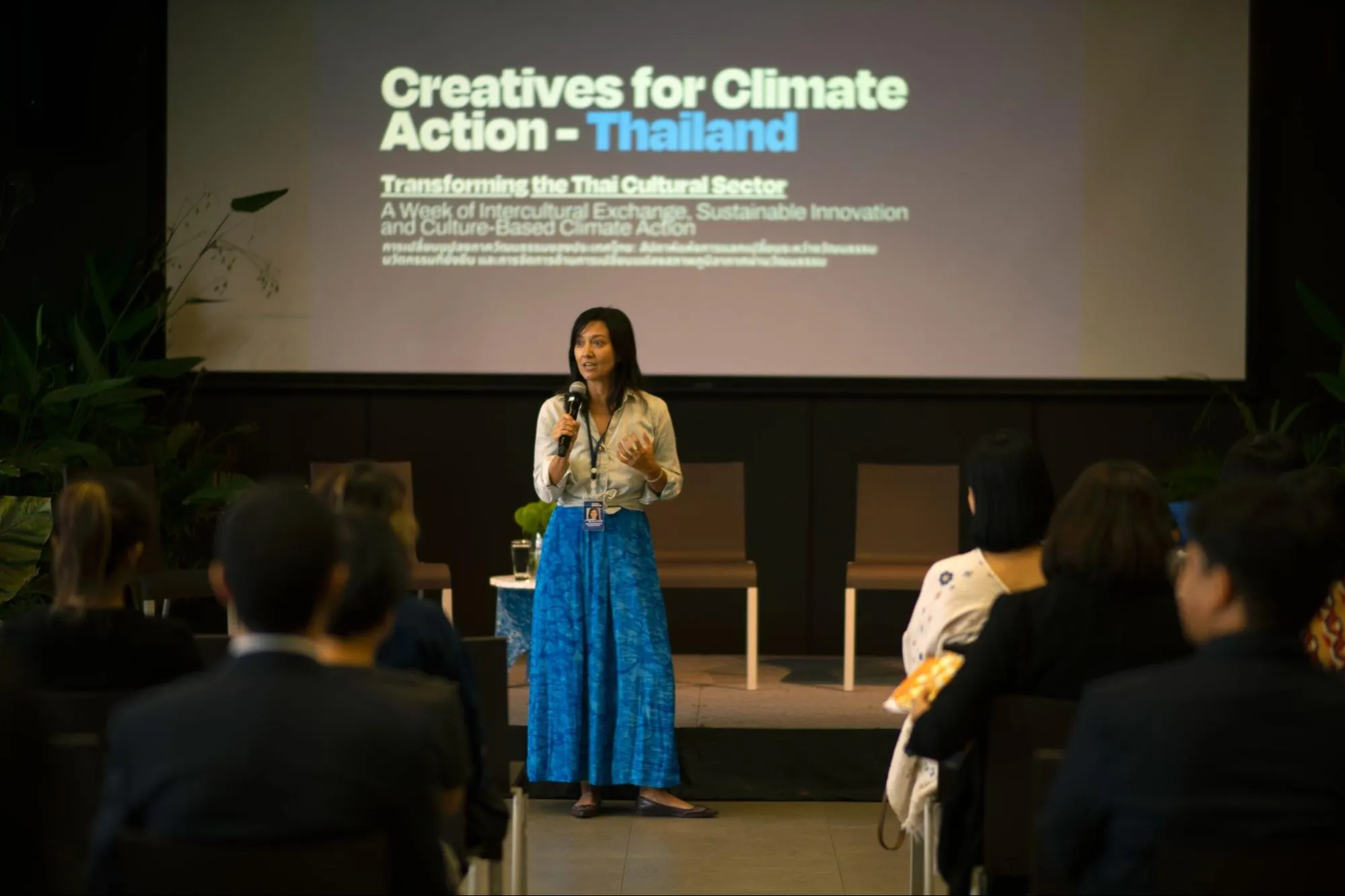 Susannah Tantemsapya, Founder & Executive Director of Creative Migration / Bangkok 1899 and CCAT Producer at the Creatives for Climate Action - Thailand