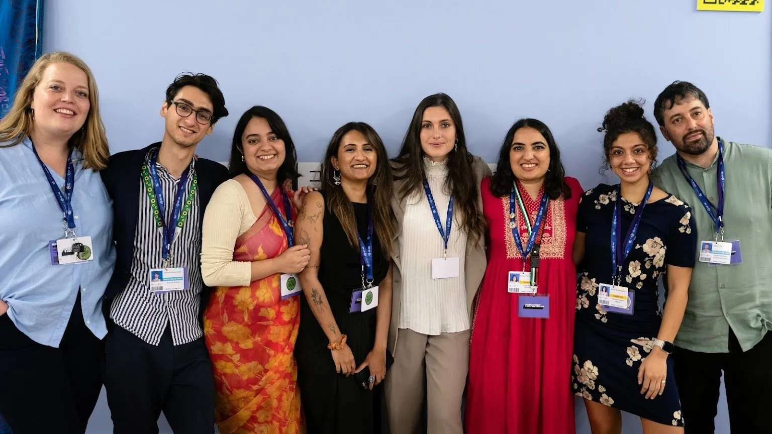 The Entertainment + Culture Pavilion Team at COP28 in Dubai