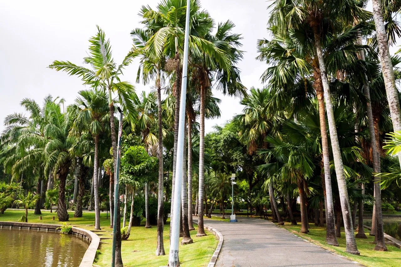 Seri Thai Park in Bangkok, Thailand