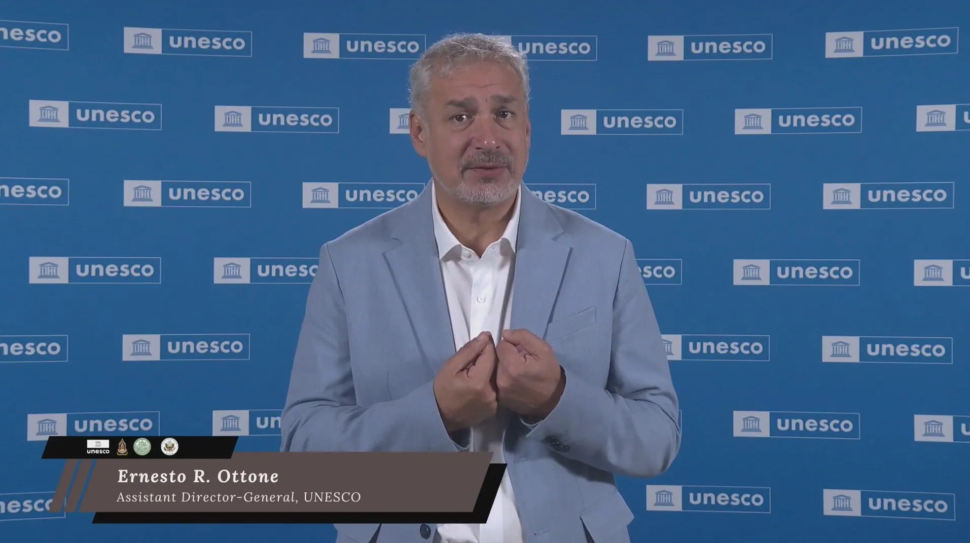 Ernesto R. Ottone, Assistant Director-General for Culture of UNESCO