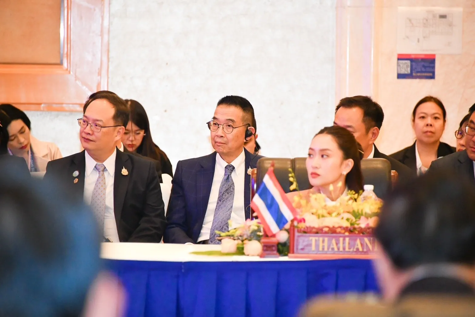 Prime Minister Paetongtarn attending the eight Greater Mekong Subregion Summit in Kunming, China