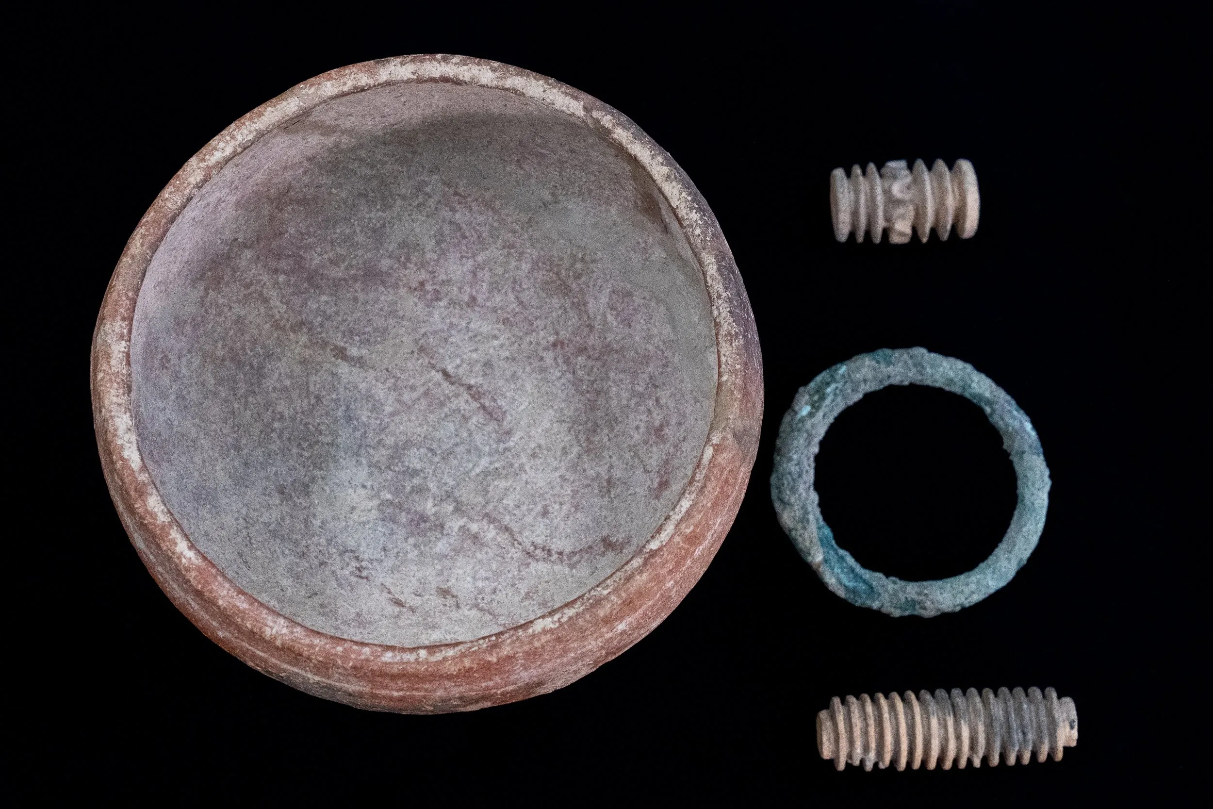 Ancient artifacts from the UNESCO-listed Ban Chiang Archaeological Site