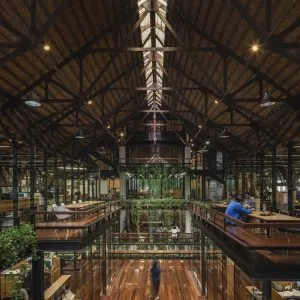 Interior shot of the Rabindhorn Building