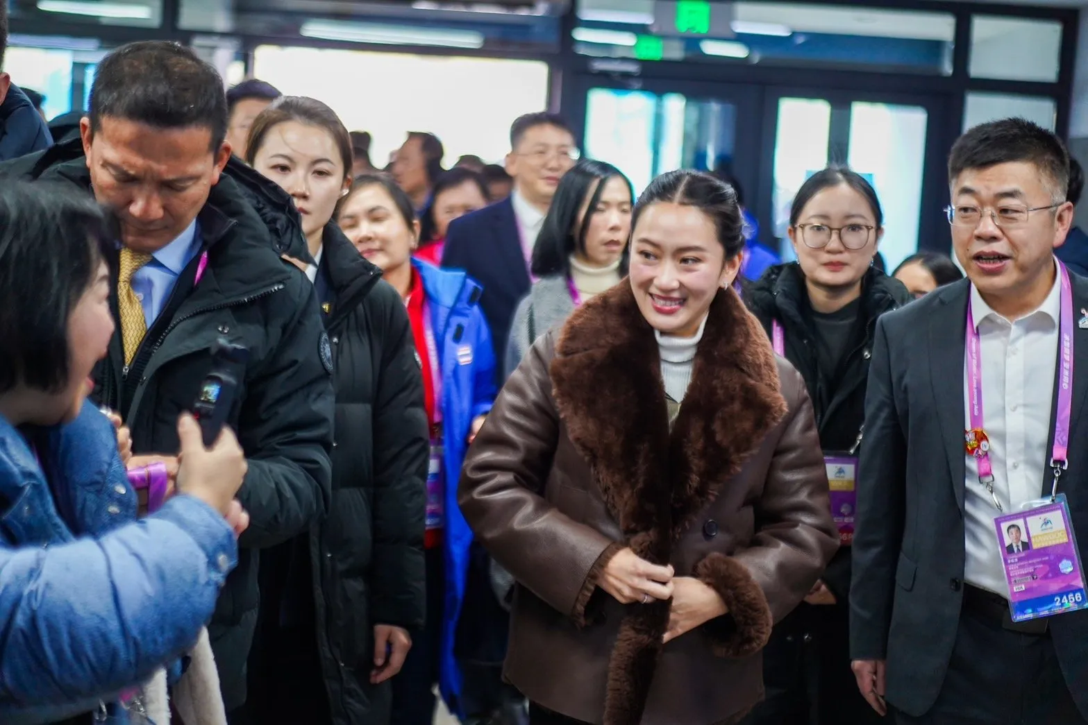 Prime Minister Paetongtarn Shinawatra attending the 9th Asian Winter Games in Harbin