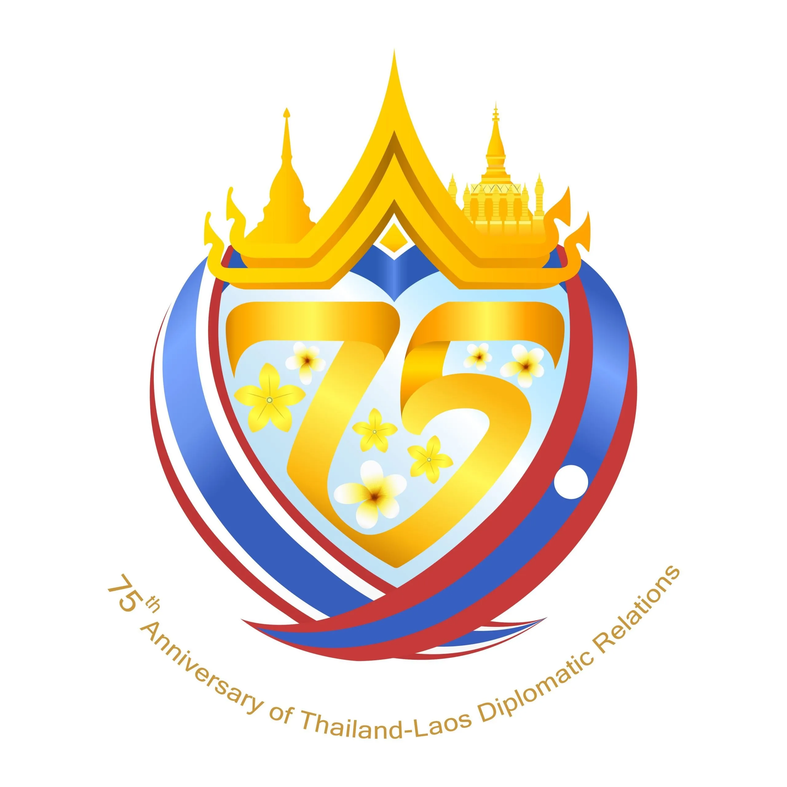 Thailand Laos Diplomatic Relations Logo