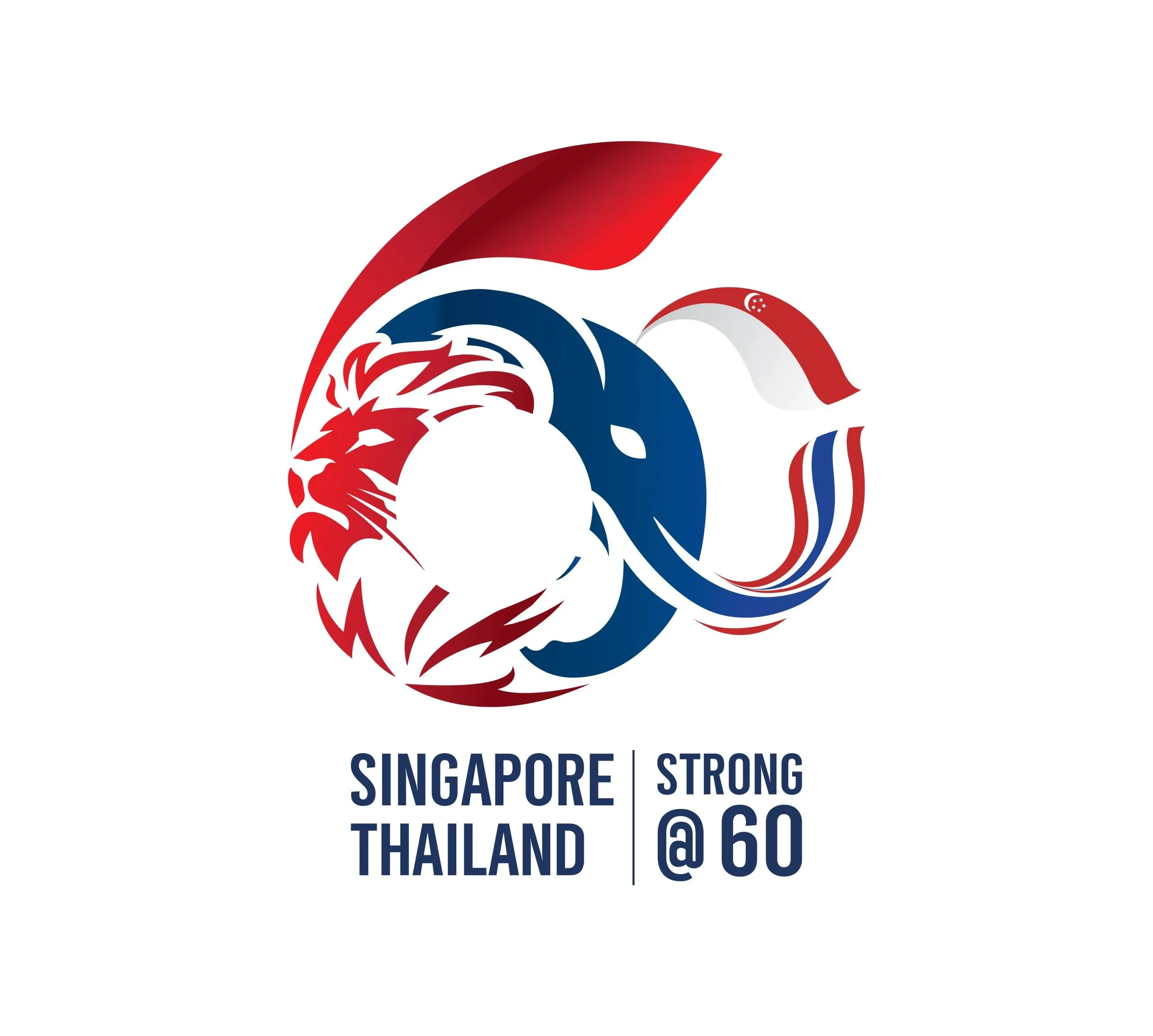 Thailand Singapore Diplomatic Relations Logo