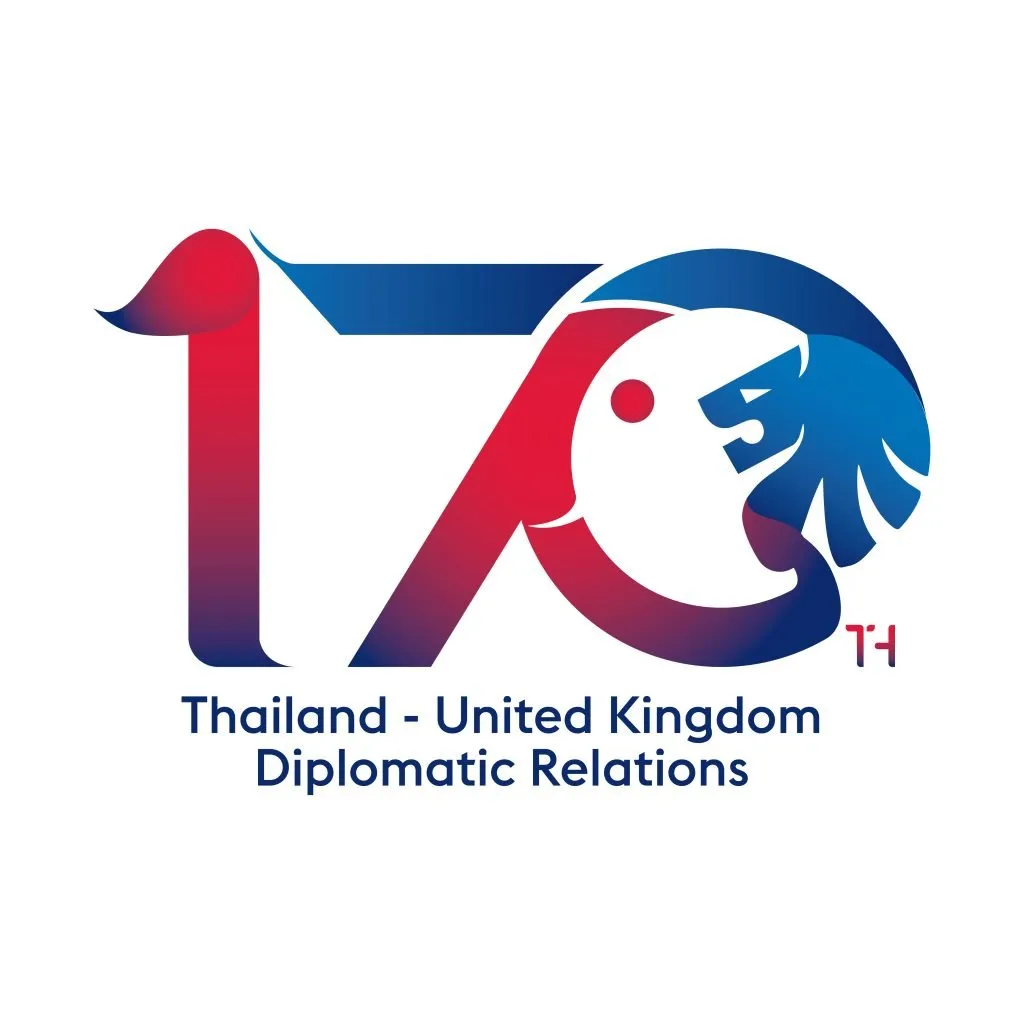Logo to celebrate the diplomatic relations between Thailand and United Kingdom