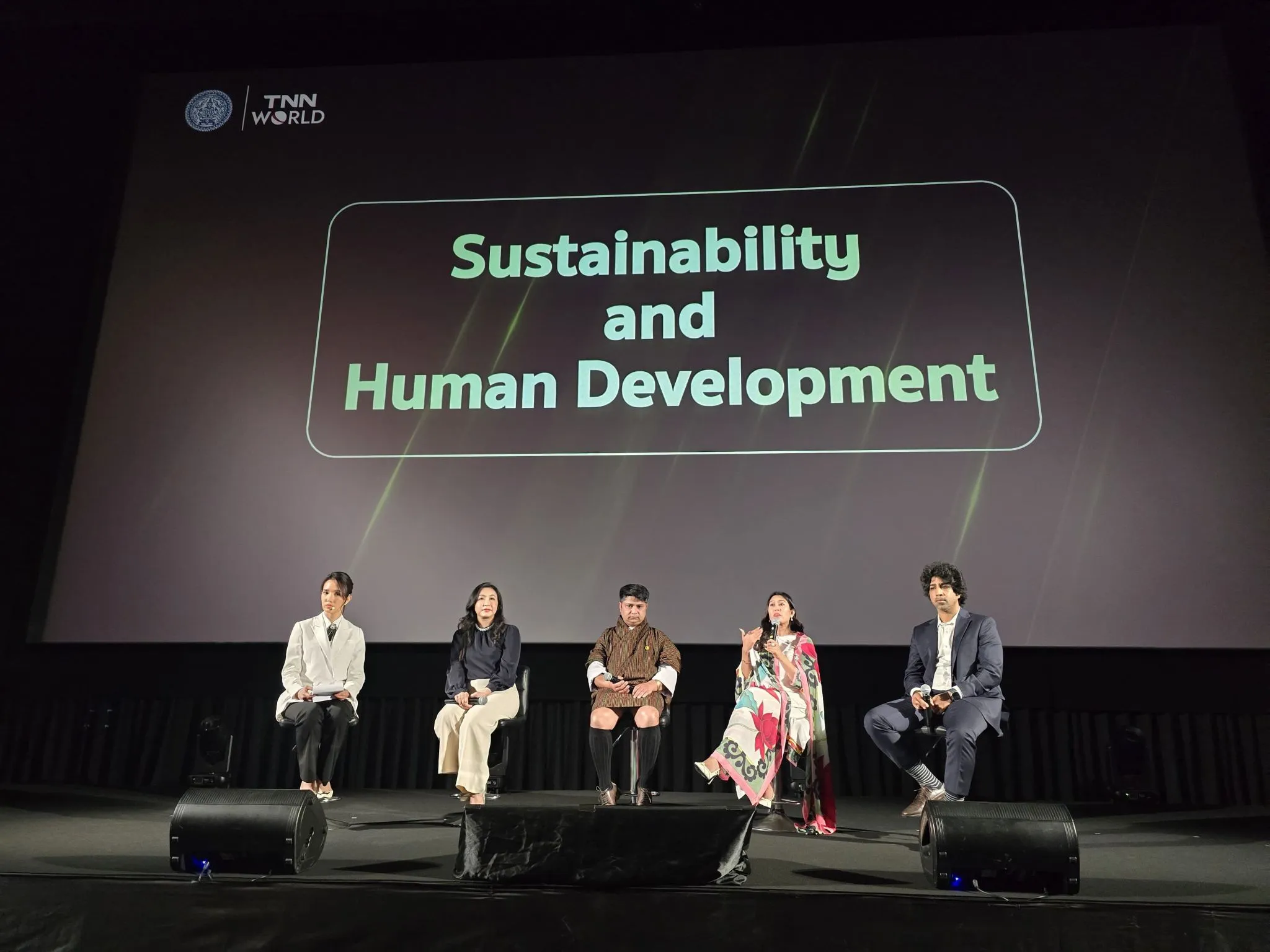 Speakers of the second panel on Sustainability and Human Development at the BIMSTEC Young Gen Forum