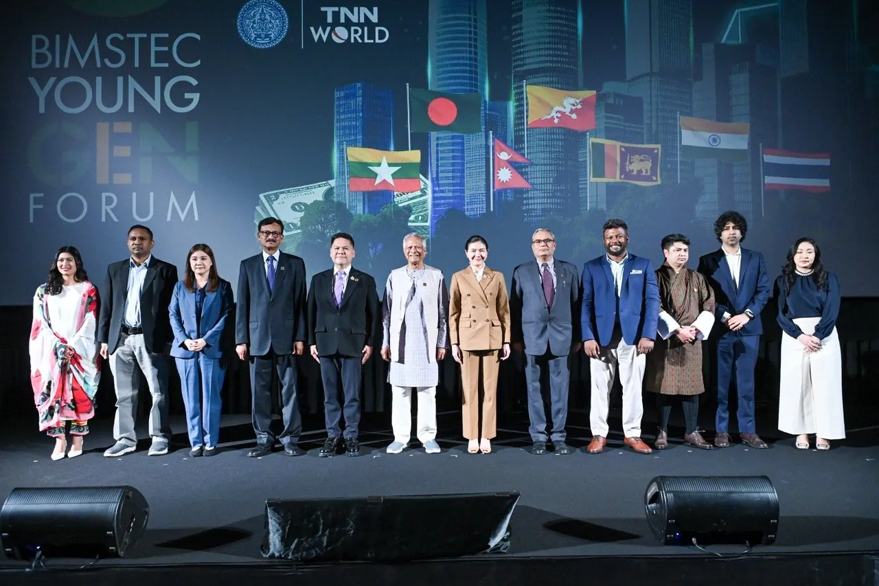 Dignitaries and panelists at the BIMSTEC Young Gen Forum