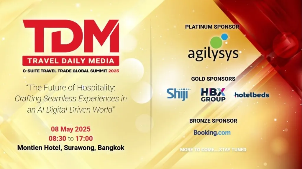TDM C-Suite Travel Trade Global Summit 2025 banner