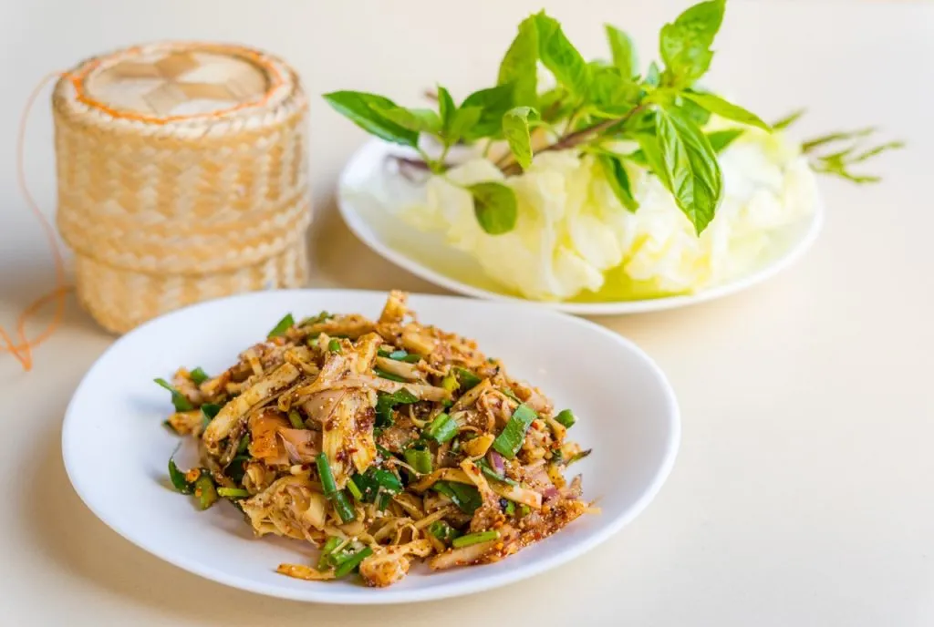 Soup Nor Mai or Bamboo Shoot Salad