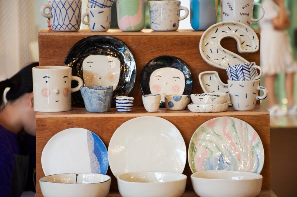 Ceramics pieces