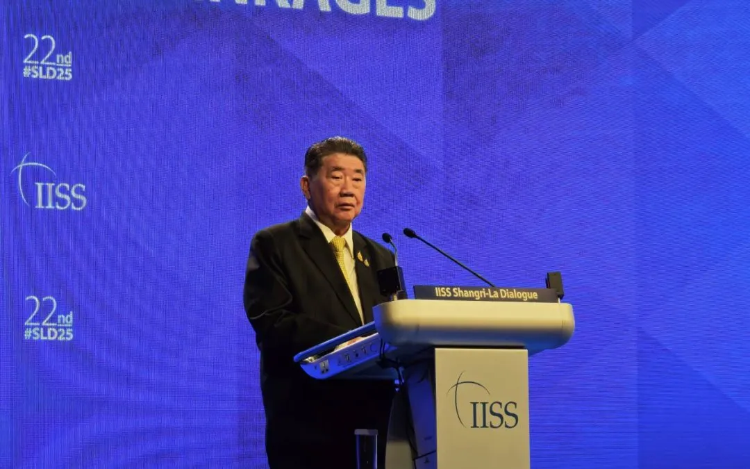 22nd Shangri-La Dialogue: Thailand’s DPM Phumtham shares vision for inclusive security