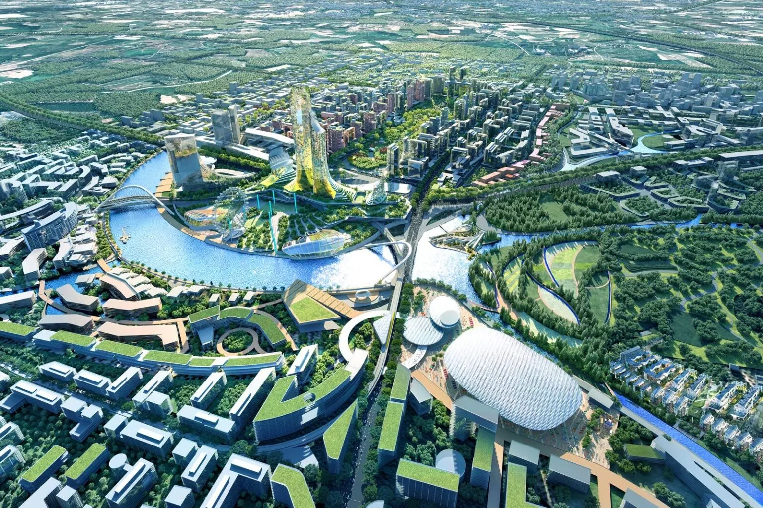 The urban project aims to transform Huai Yai into a regional financial and innovation powerhouse, while offering an elevated quality of life