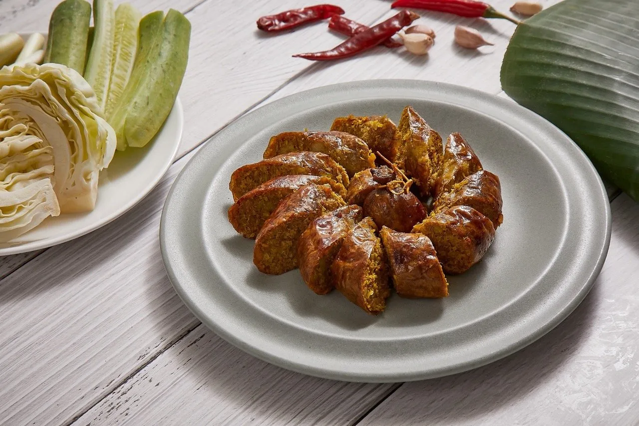 Sai Ua or Northern Thai Sausage