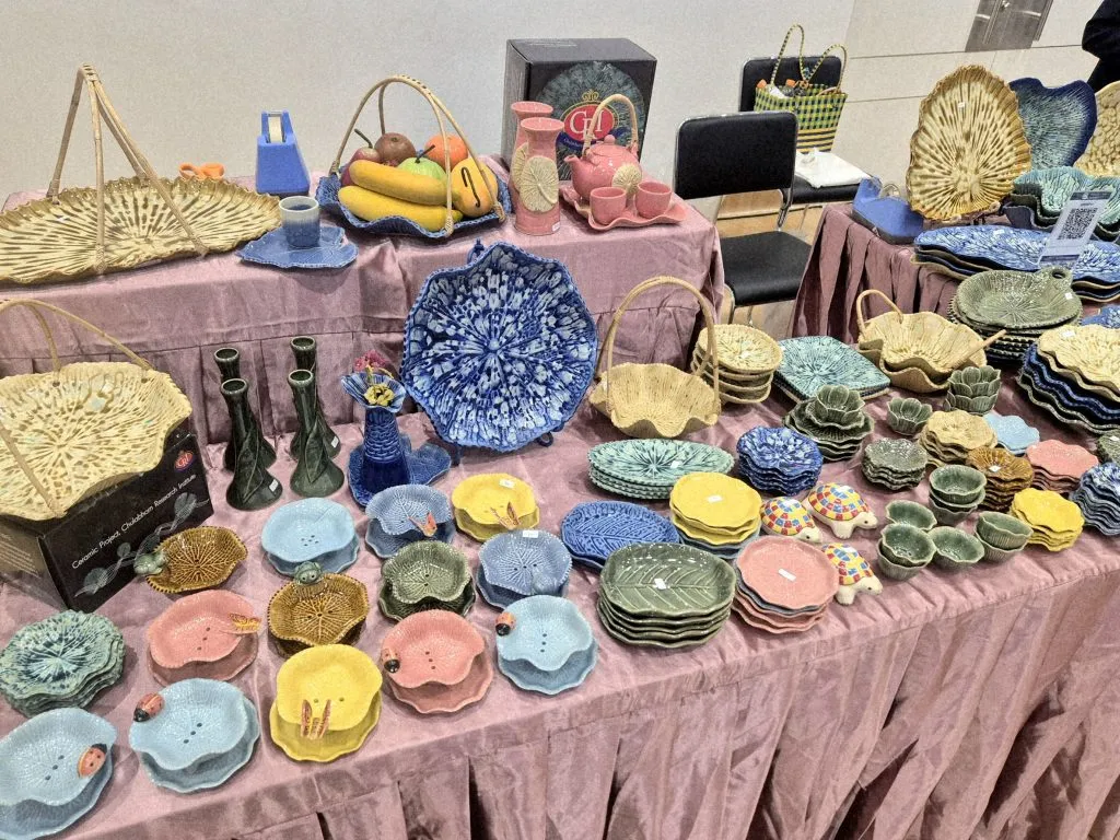 Flatware booth at