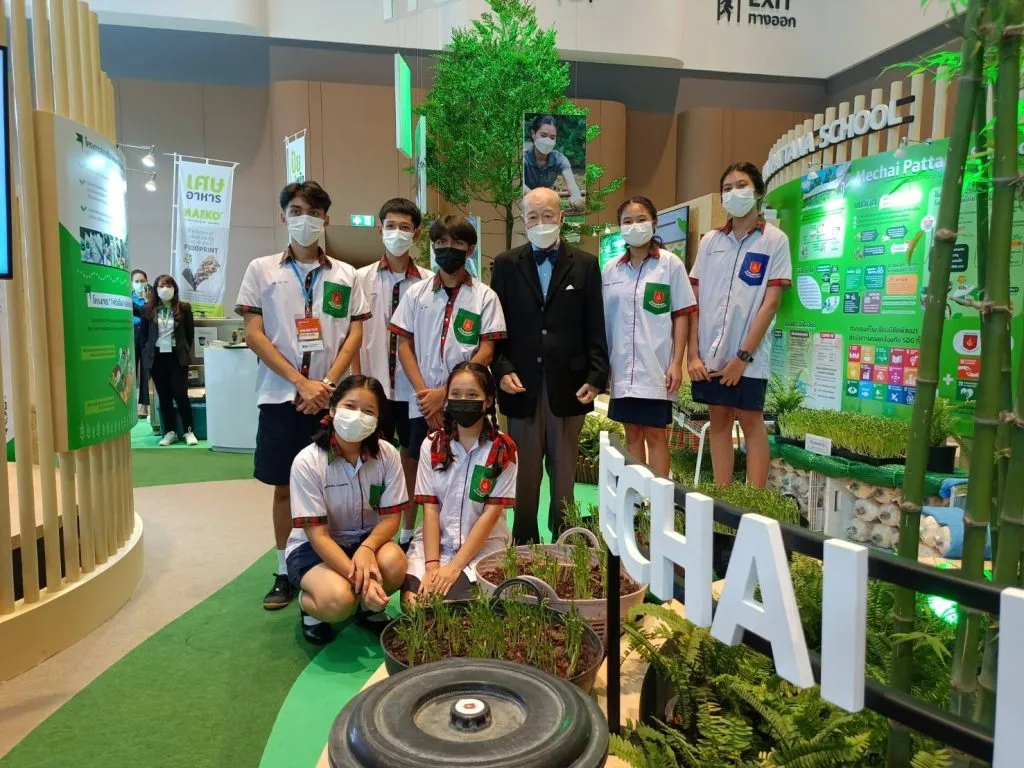 Mechai Bamboo School exhibit at Sustainability Expo 2022.