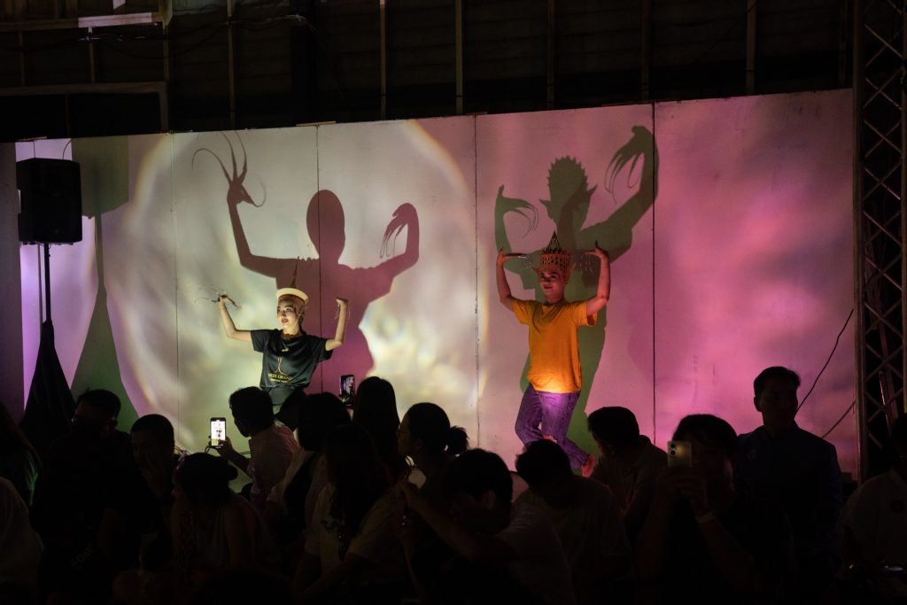 Southern Thai performers at Pakk Taii Design Week.