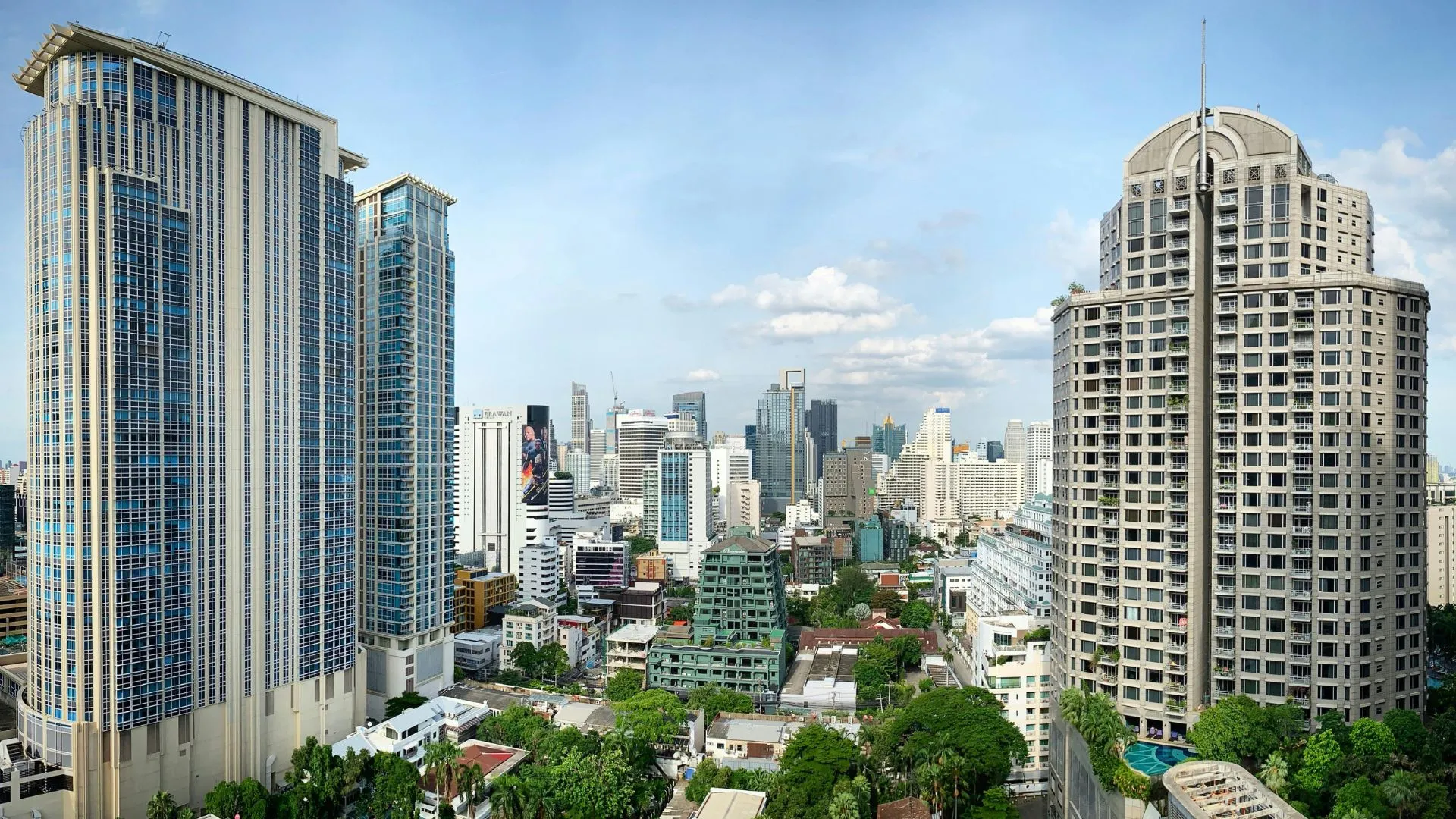 Bangkok city view