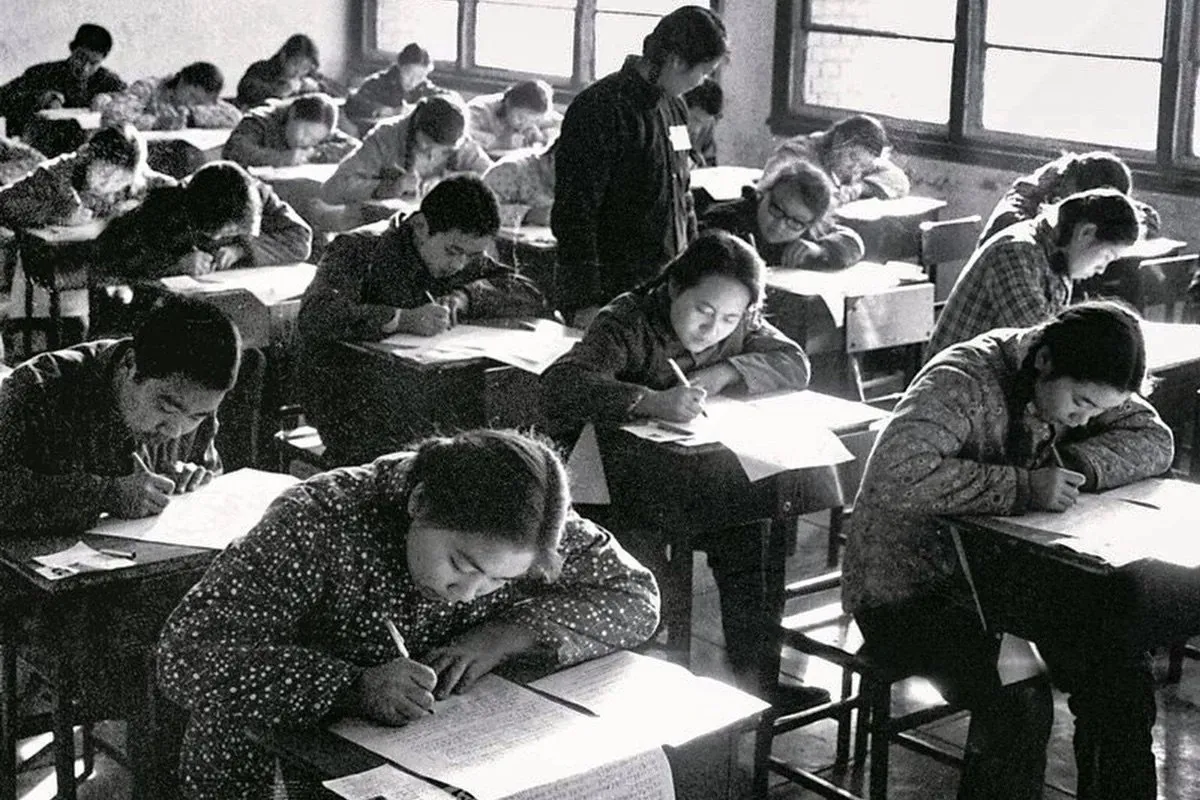 Education in China back in the day