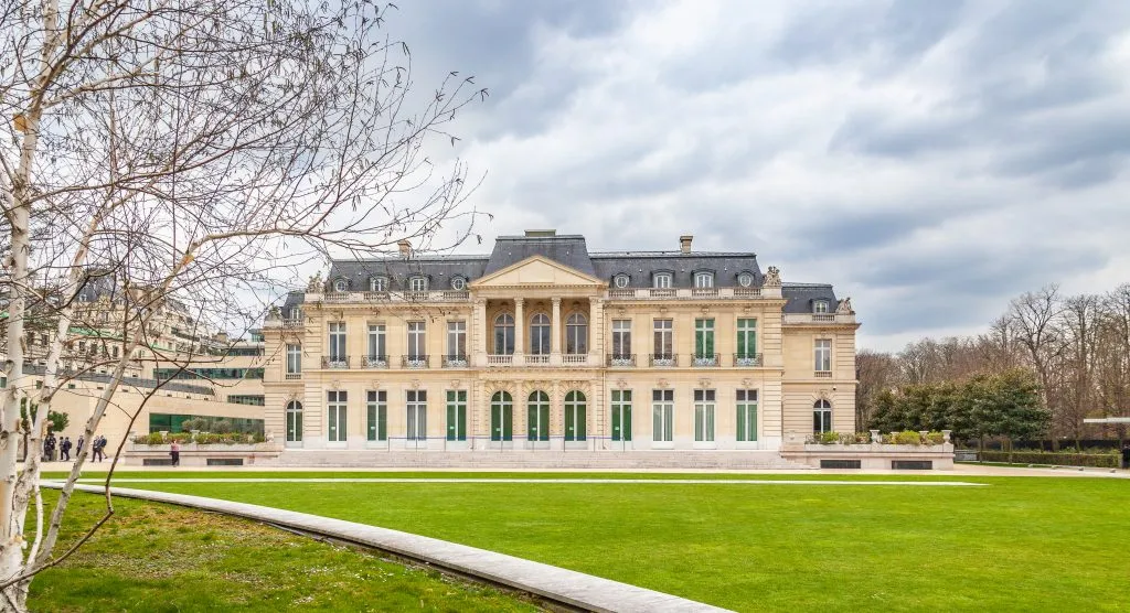 The Château de la Muette, the headquarters of the OECD in Paris, France
