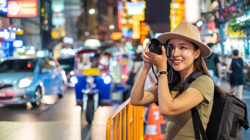 Tourist or expat in Bangkok Thailand