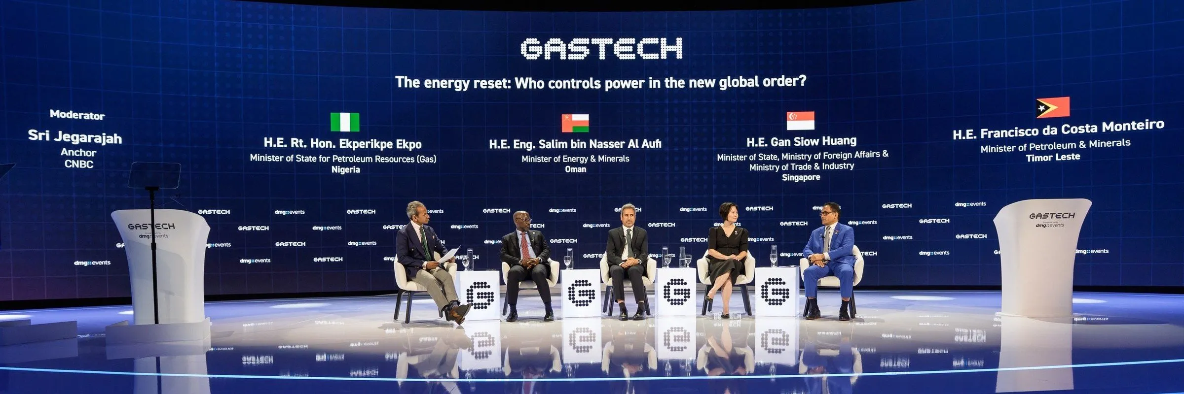 Gastech 2026 ministerial panel in Bangkok