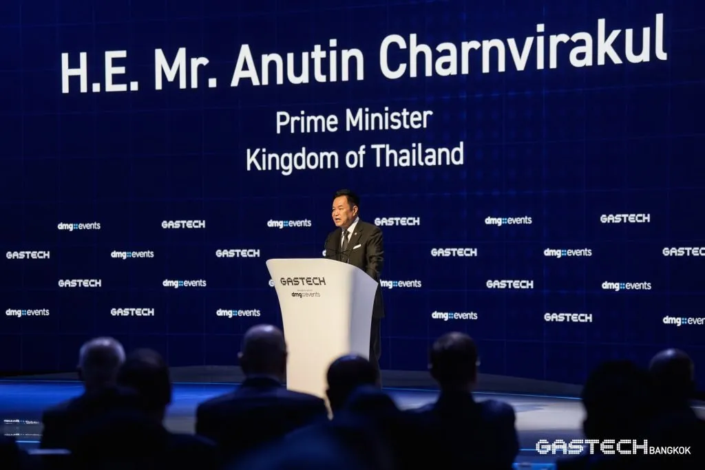 Prime Minister Anutin Charnvirakul opens Gastech 2026